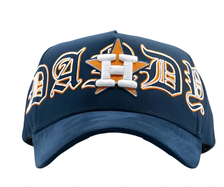 GORRA DANDY HATS ASTROS BLUE ORANGE